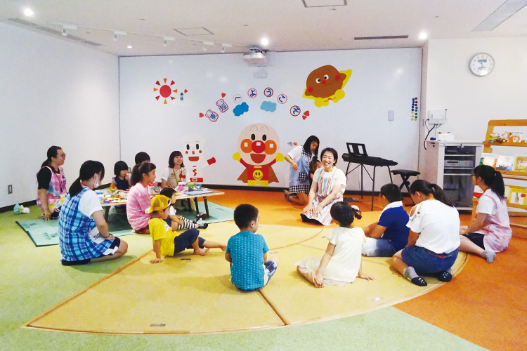 系列校柴田幼稚園や、実習園行事など充実した体験機会